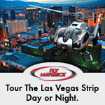 Take a Las Vegas city tour with Maverick Helicopters - Click Here