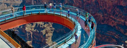 Grand Canyon West air & landing tour with optional Skywalk.