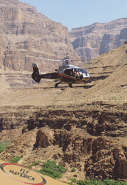 Maverick Helicopter over Grand Canyon