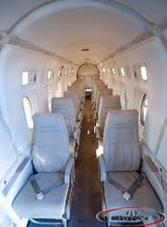 Maverick Airplane Interior Shot of seating