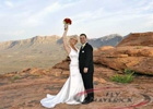 Valley of Fire Sunset Helicopter Weddings