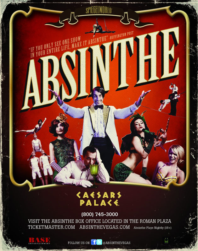 Las Vegas Helicopter Flight Absinthe the Show Save 50 7022610007