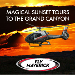 Grand Canyon Sunset Flights with Maverick Helicopters - Click Her