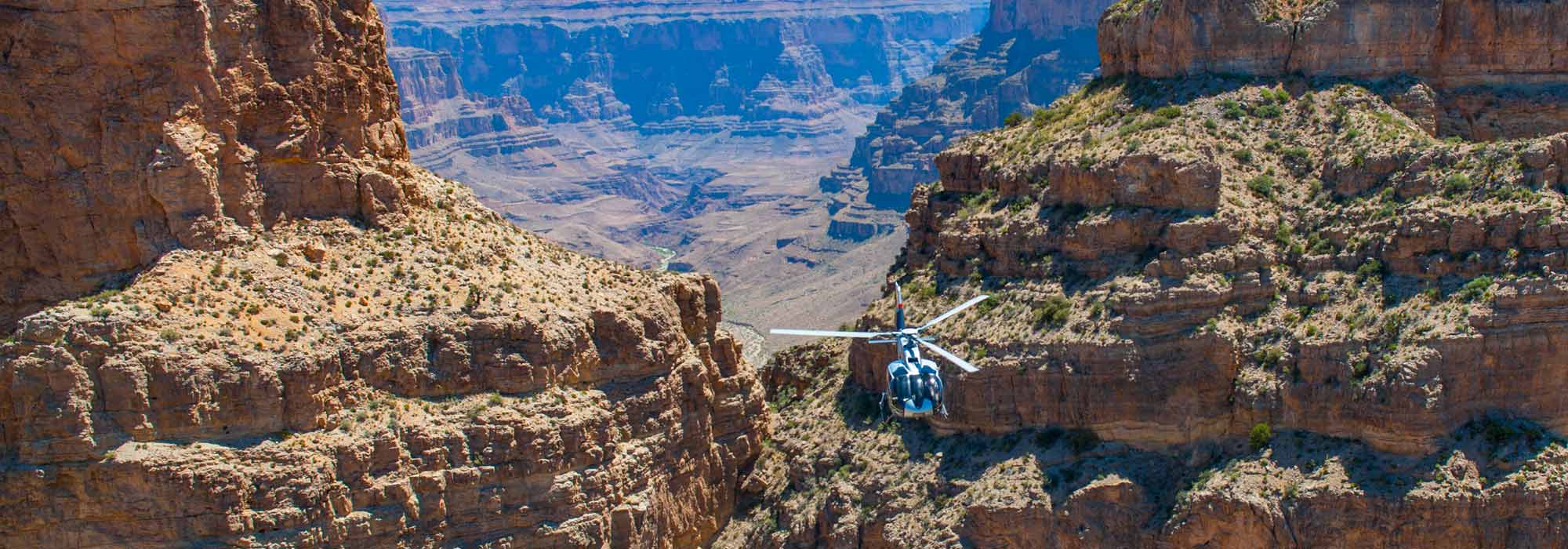 Best way to see the Grand Canyon from Las Vegas is with a helicopter tour