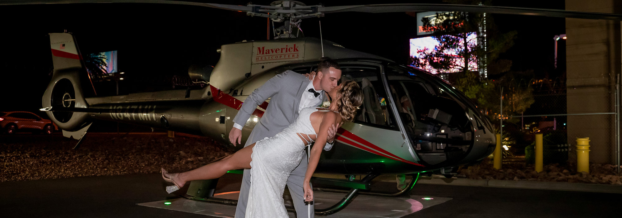 Las Vegas Wedding Packages with Maverick Helicopters