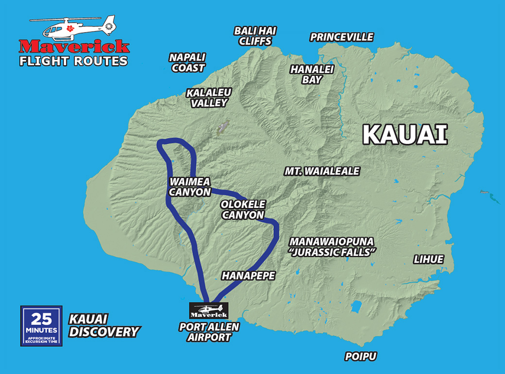 Kauai Map