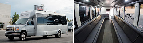 Exterior/Interior views of new Maverick shuttles