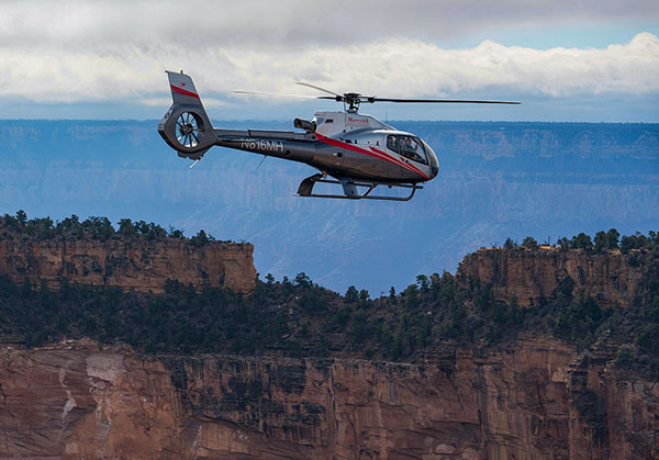 Enjoy a bucket list adventure, a helicopter ride to the Grand Canyon