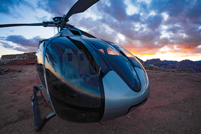 Enjoy amazing views of Vegas and Red Rock Canyon on a helicopter tour