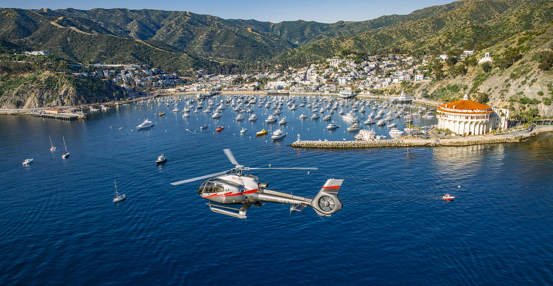 Breathtaking views en route to Catalina Island