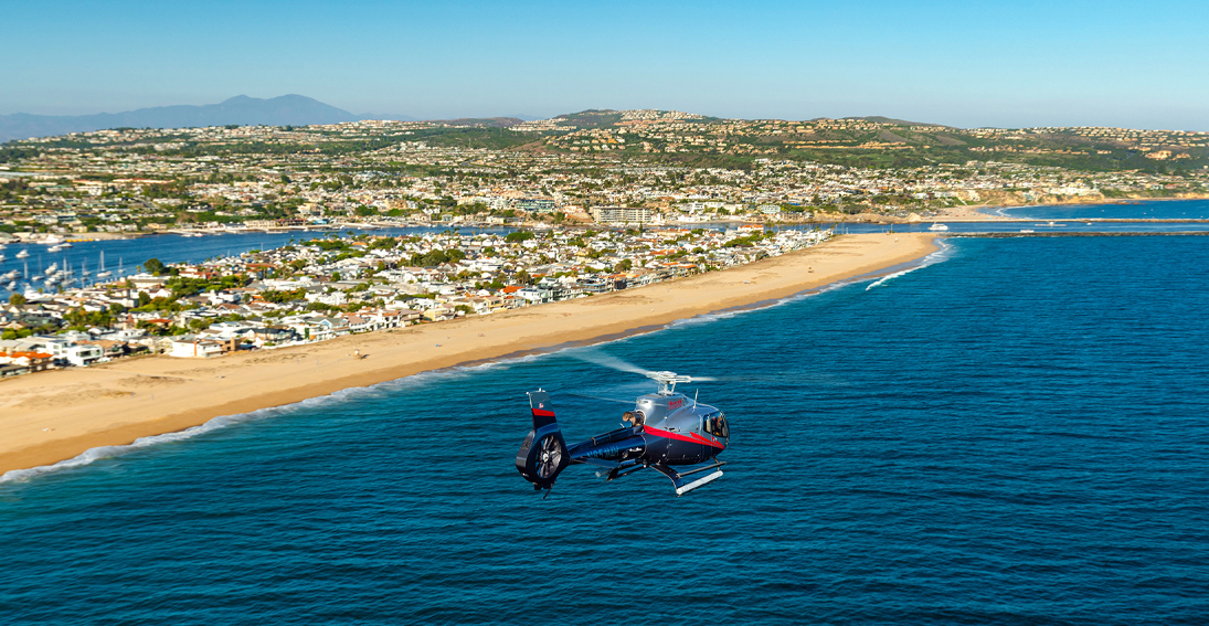 Embark on an exploration of California's coastal beauty with Maverick Helicopters.