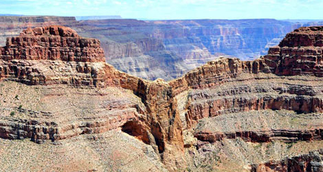 Grand Canyon West ground and helicopter tour