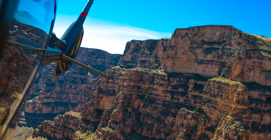 See amazing views of the Grand Canyon inside the ECO-Star helicopter