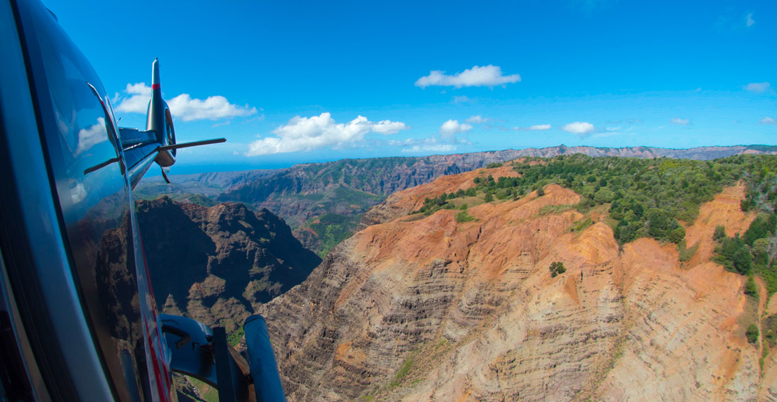 Waimea Canyon on Kauai also known as "The Grand Canyon of the Pacific"