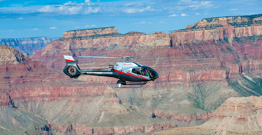 Take flight in our 45-minute air tour of the Grand Canyon