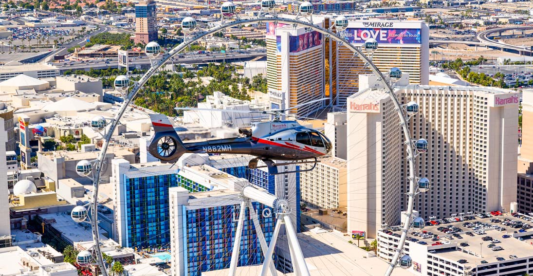 Las Vegas Helicopter Tour Day or Night Flight