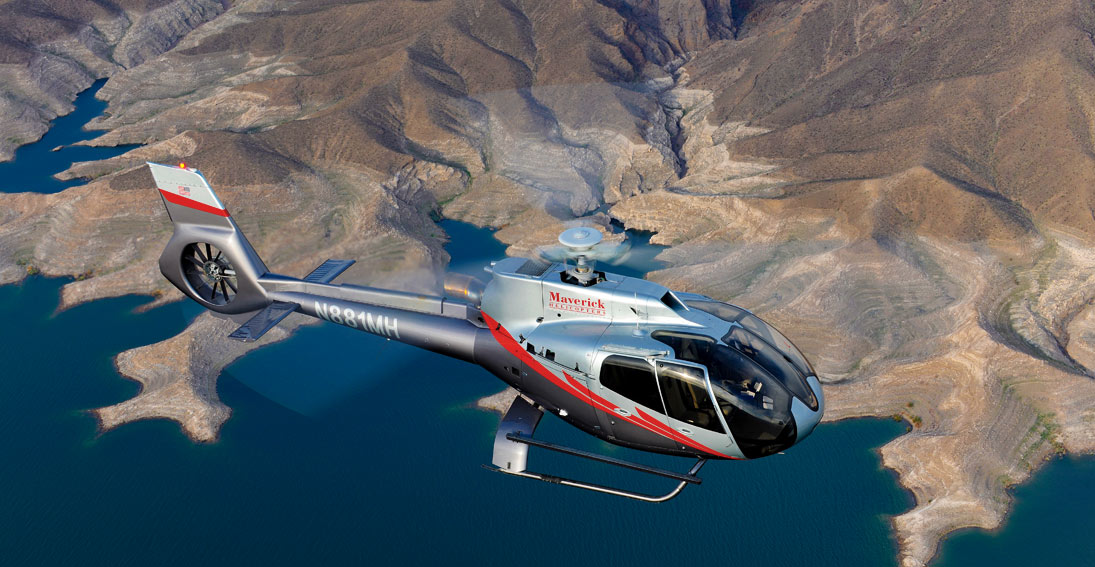 Book a private tour with Maverick Helicopters