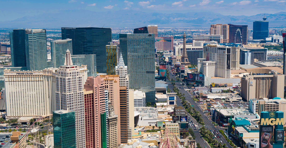 On your return enjoy views of the Las Vegas Strip