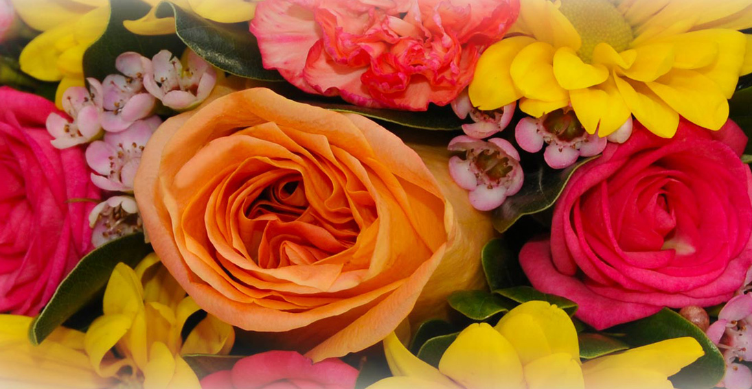 A beautiful bouquet and matching boutonniere compliment this wedding ceremony